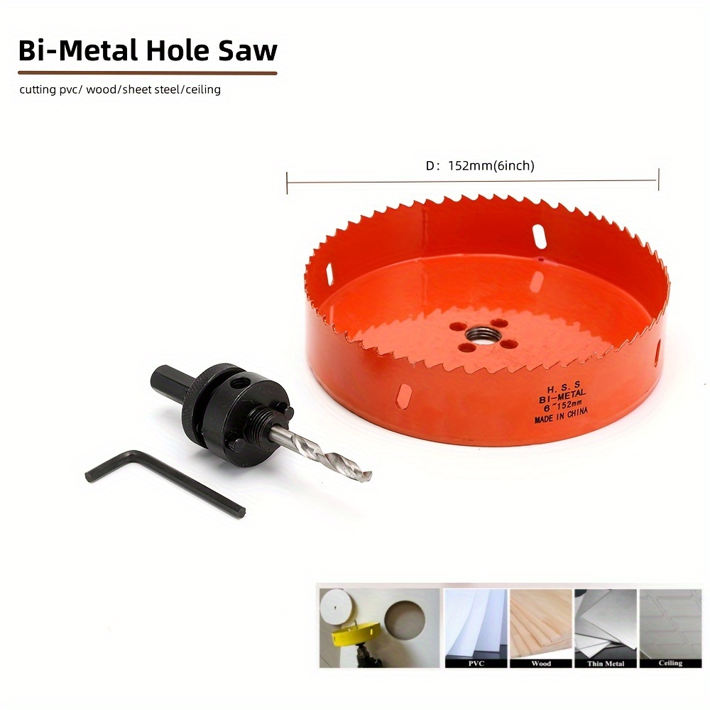 6 drywall deals hole saw