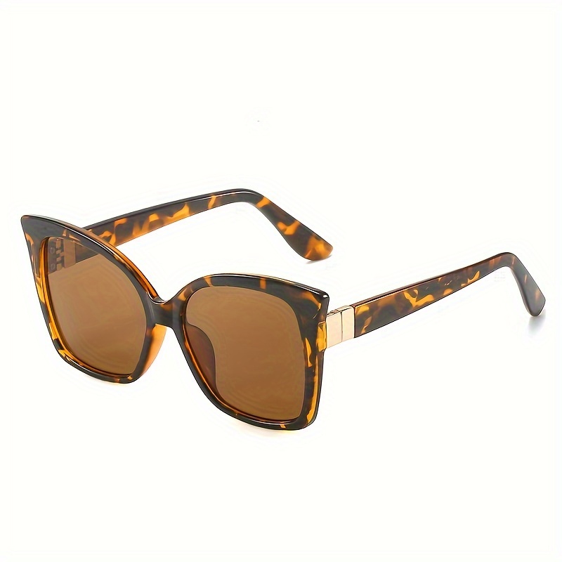 Unisex Plastic Frame Cat Eye Sunglasses, Personality Fashion Hiking Fishing  Glasses