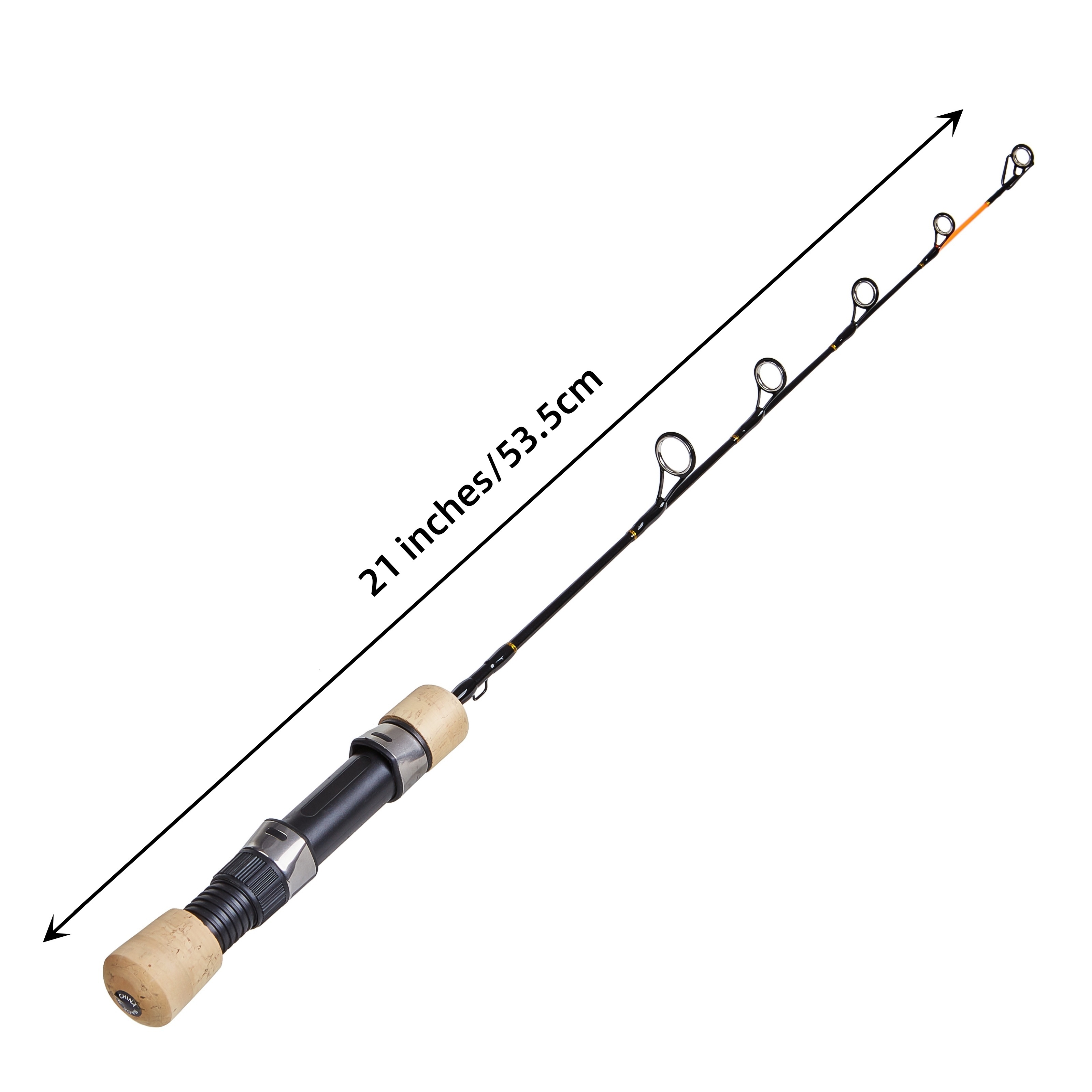 Ultralight Ice Fishing Rod Glass Fibre Fishing Pole Winter - Temu Canada