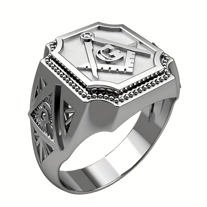 Men's Letter Ring