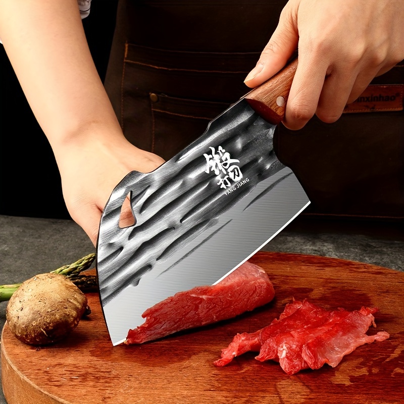 Hand forged Cutting Knife Household Kitchen Chopping Dual - Temu