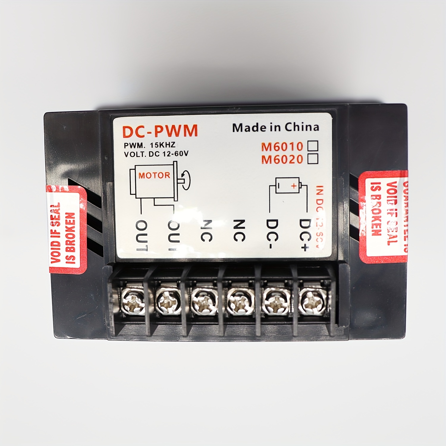 Dc1260v 10a Brush Motor, Speed Controller, Forward/reverse Electric