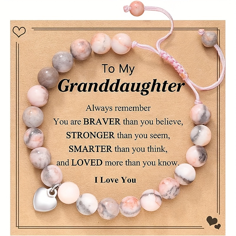 Princess Fairy Wand Girls Bracelet - Glass Beaded Stretch Bracelet for little  girl daughter granddaughter