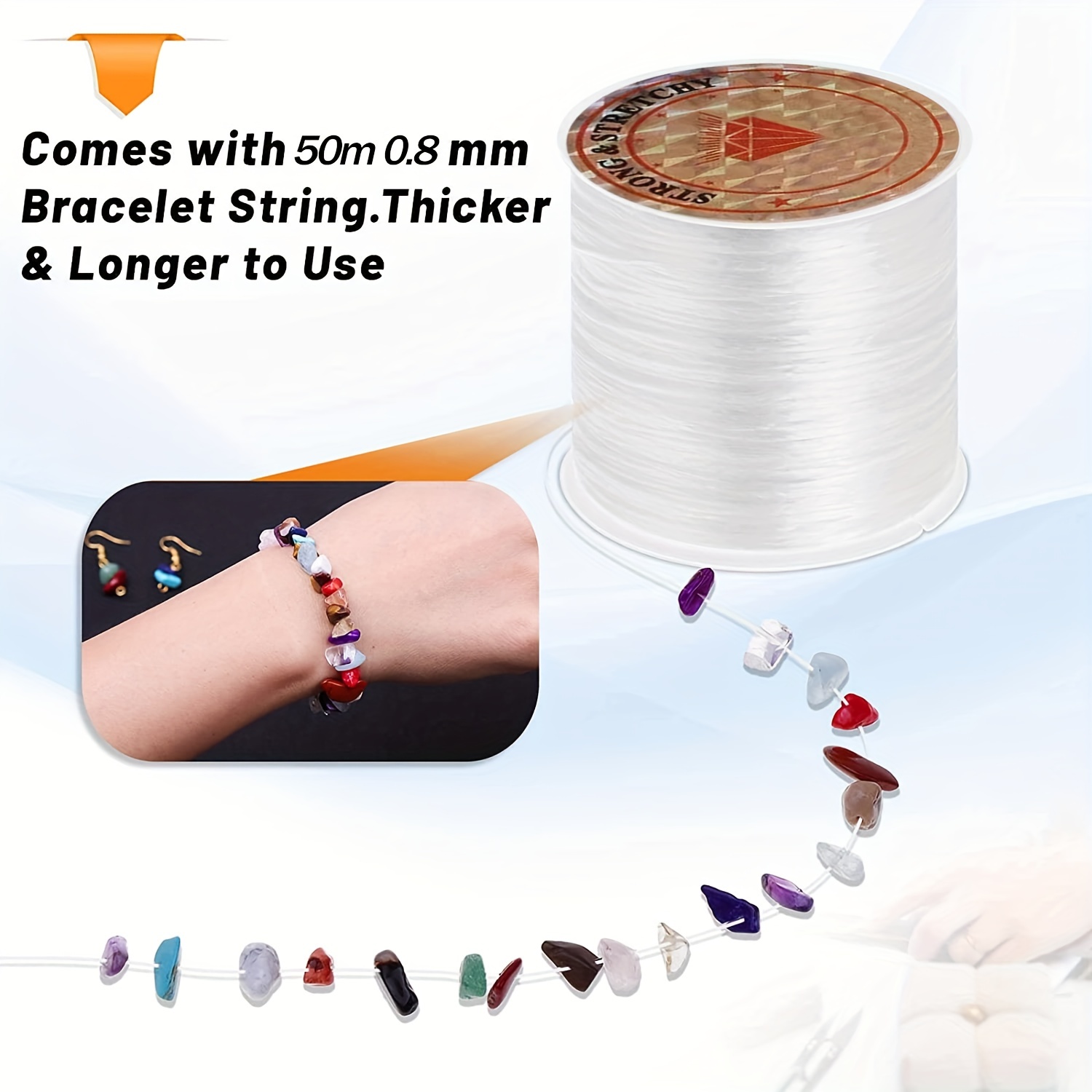 Elastic String Bracelets Elastic Bracelet String Beading - Temu