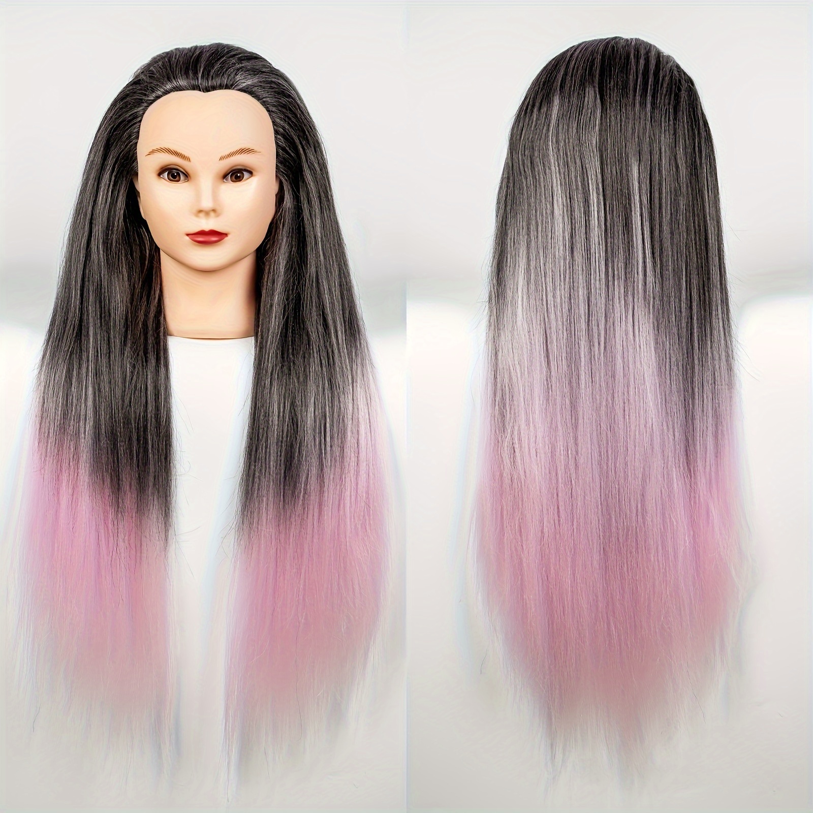 Premium Mannequin Head 75% Human Hair Practice Training Doll - Temu