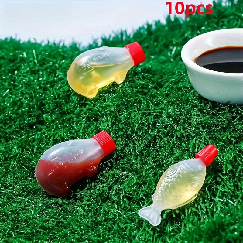 2 Pièces, Mini Bouteilles De Ketchup, Bouteille De Sauce Portable