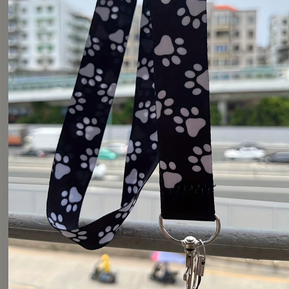  Puppy Dog Paw Lanyards for Id Badges, Cute Retractable ID Badge  Holder with Detachable Lanyard, Fashionable Badge Reel Heavy Duty with 360  Degrees Rotate Carabiner Clip, Nurse Teacher Office Gifts 