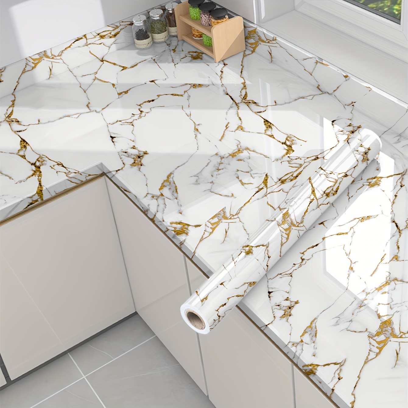Waterproof Self Adhesive Marble Floor Carpet Stickers 30x30cm For Kitchen  And House Renovation DIY Wall Ground Paster Decoration From Tgrff, $65.11