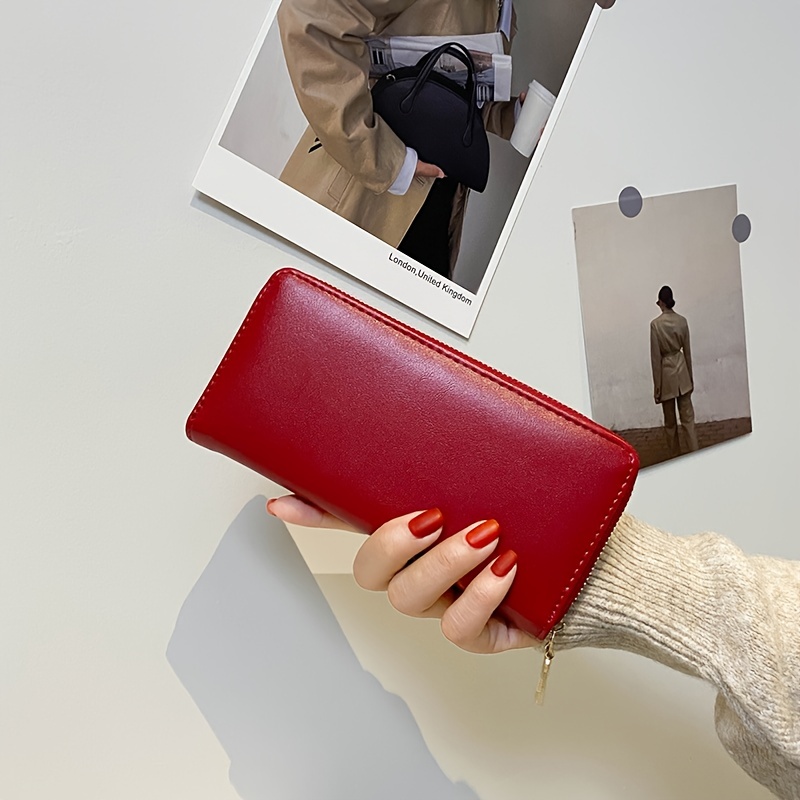 Il Bussetto | Square Zip Wallet in Red