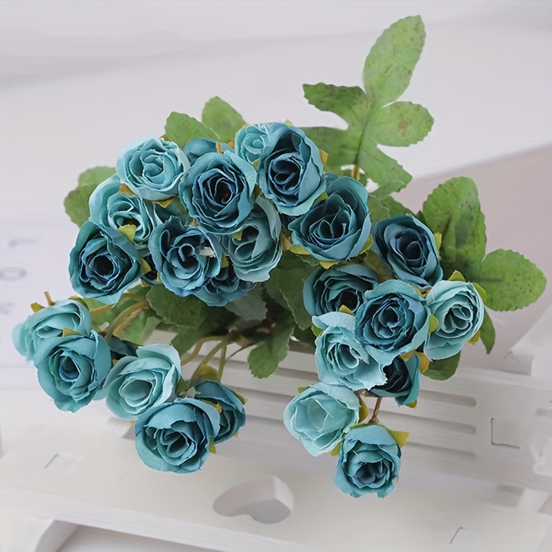 Ramo de flores secas Azul  Eventos, Bodas, Día de la Madre