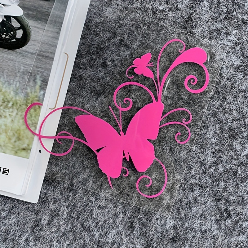 Butterfly Reflective Motorcycle Accessories Stickers Moto - Temu