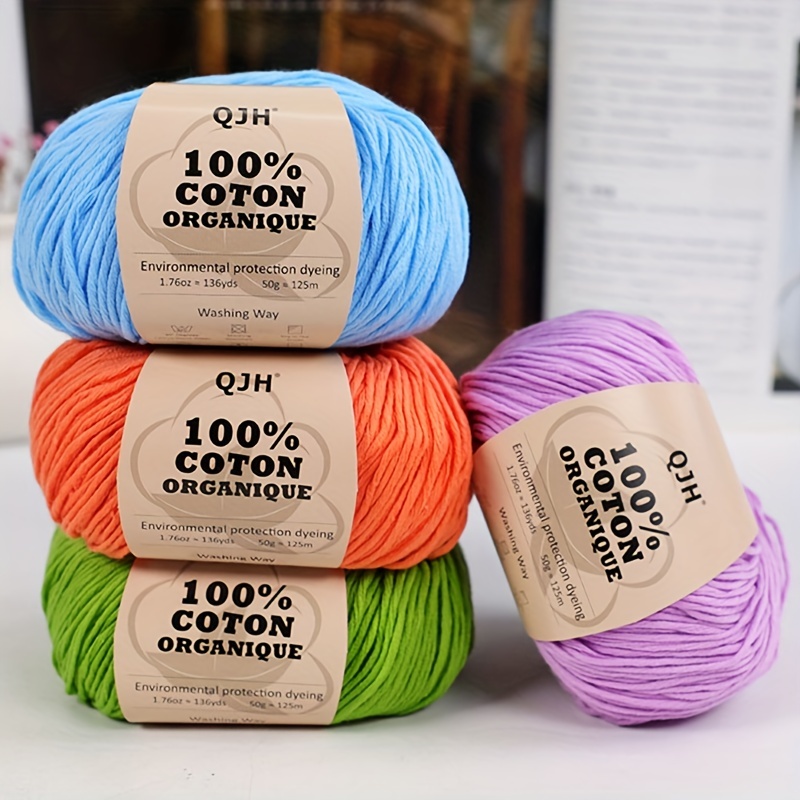 3 Solid Color Yarn For Knitting Weaving And - Temu