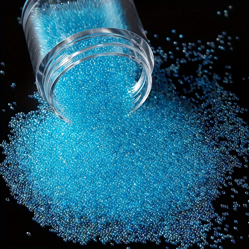 Mermaid Beads Nail Caviar Crystal Pixie Glass Glitter Micro Beads Rhinestones