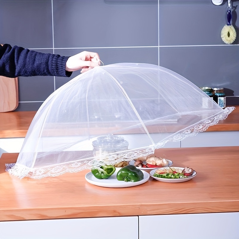 Food Cover Hollow Out Food Cover Kitchen Dustproof Food - Temu