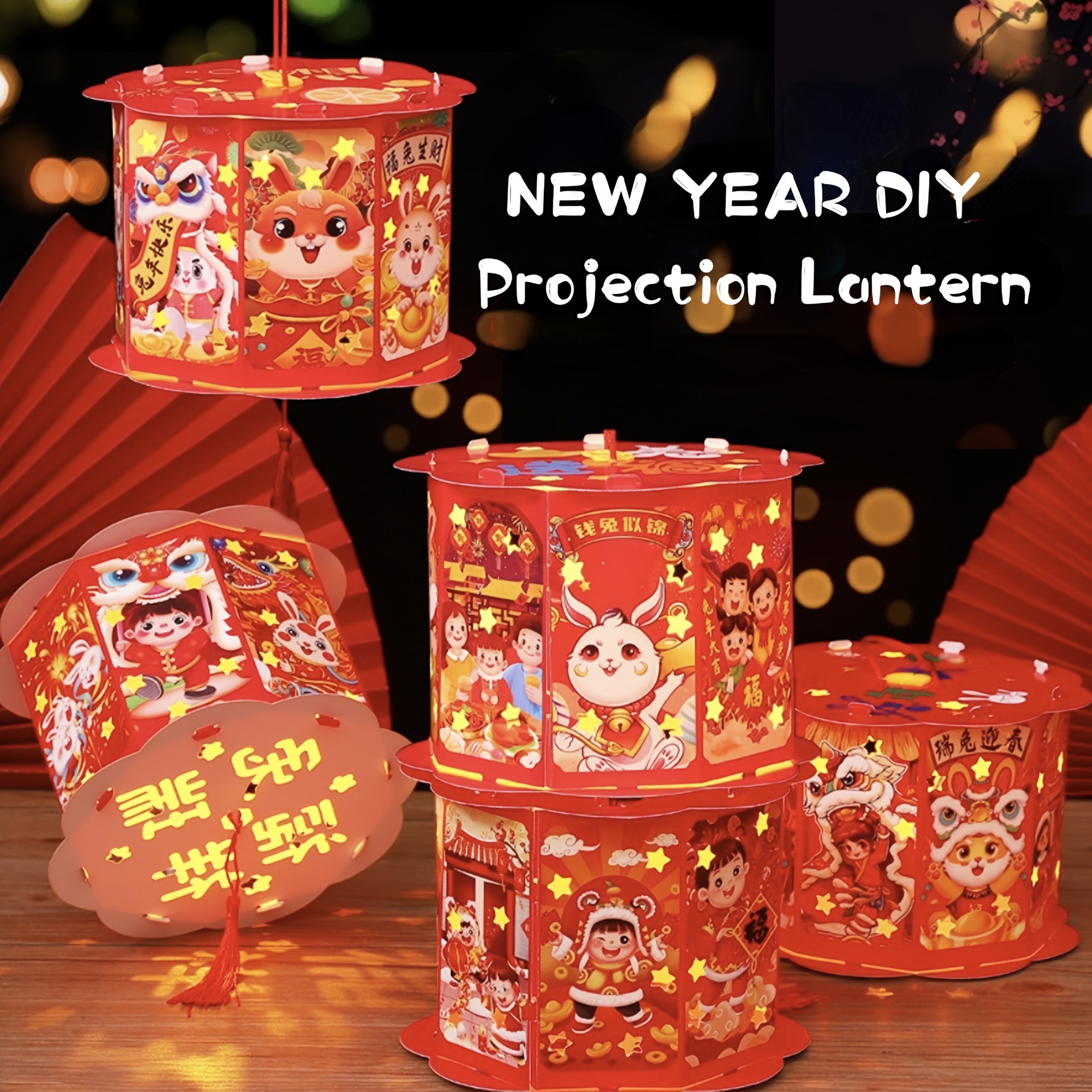 How To Make Paper Lanterns - Chinese New Year of the Rabbit