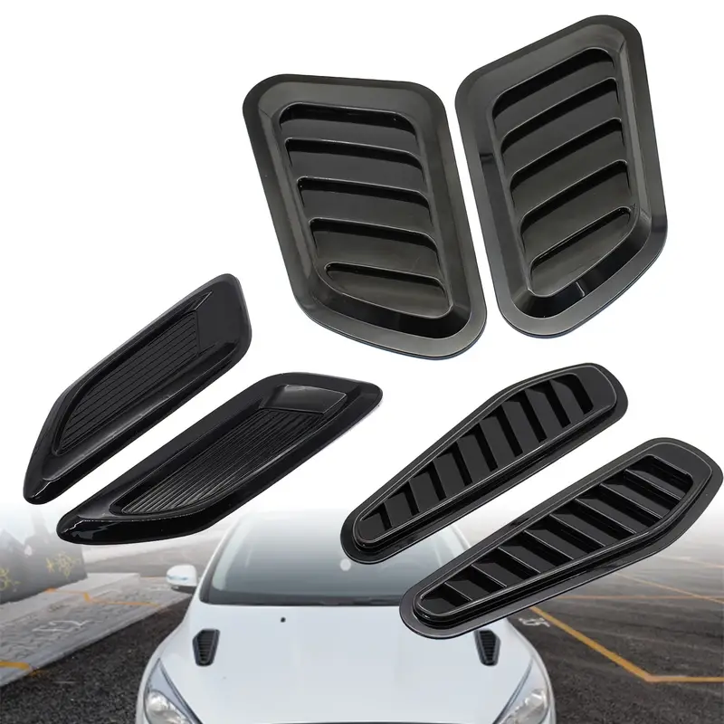 Auto Universal Hood Vent Air Intake Cover Bonnet Vents Scoop - Temu Germany