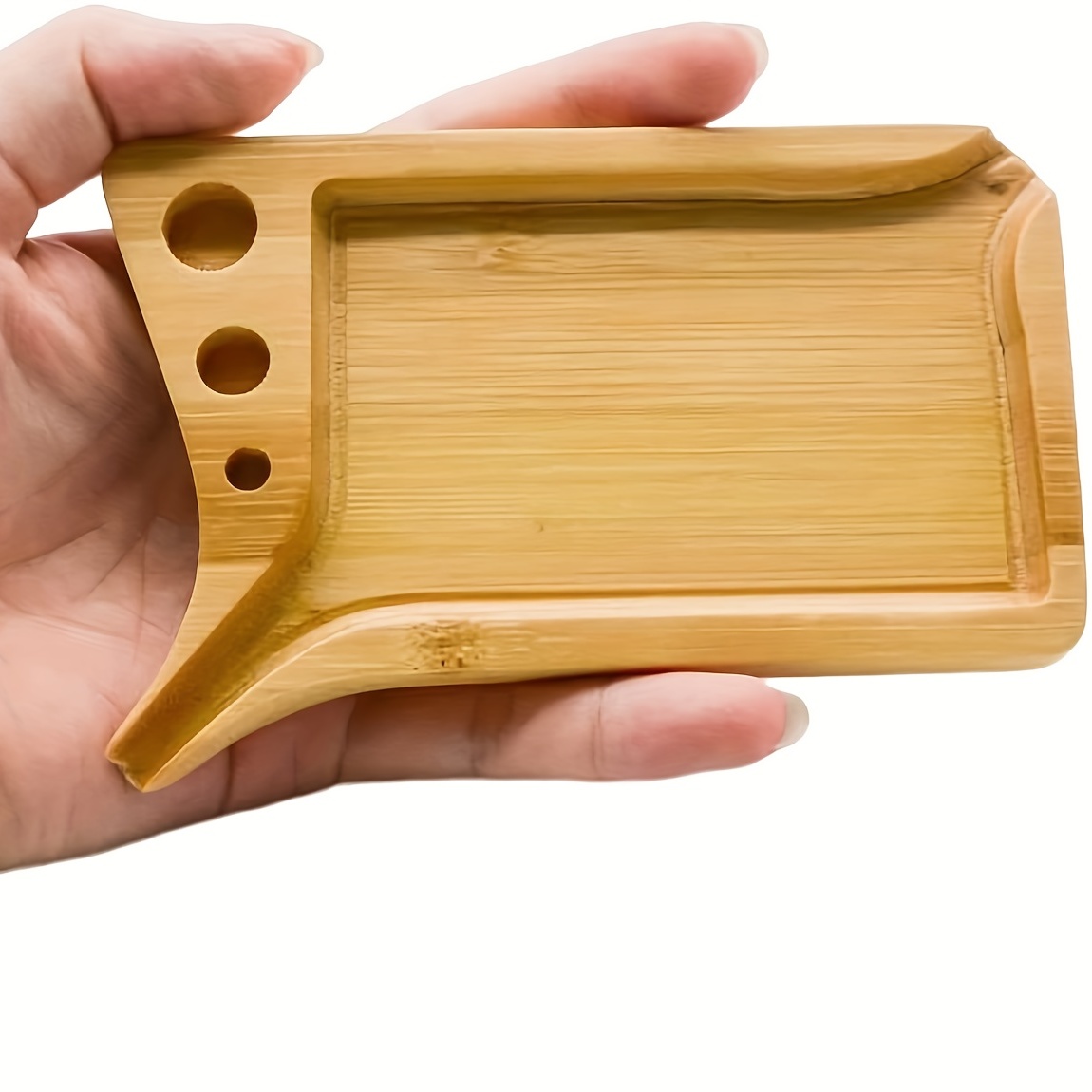 Wooden Rolling Tray Portable Wooden Tray Cigarette Rolling - Temu