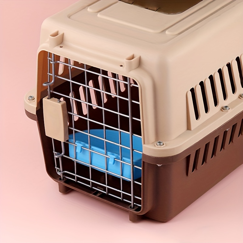 Pet carrier 2024 food water dish