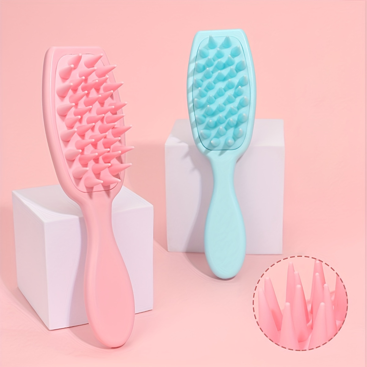 Brosse Silicone Cheveux