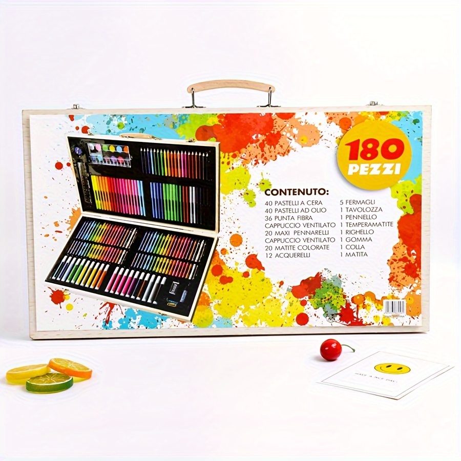 150 Piece Deluxe Art Set, Artist Drawing&Painting Set, Art Supplies for  Kids with Portable Art Case, Professional Art Kit for Kids, Teens and  Adults 