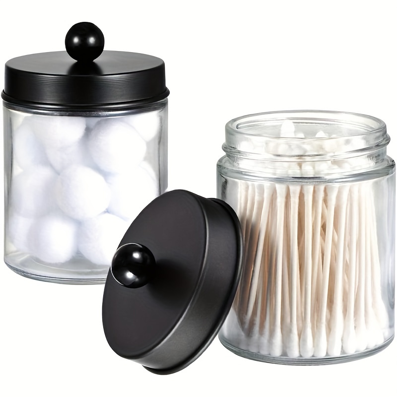 Holder Dispenser Plastic Apothecary Jar Containers With Lids - Temu
