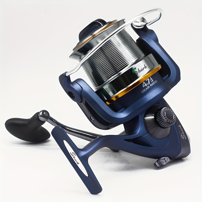 1pc BK3000/4000 Series 14BB Fishing Reel, Long Cast Metal Spinning Reel,  Fishing Tackle