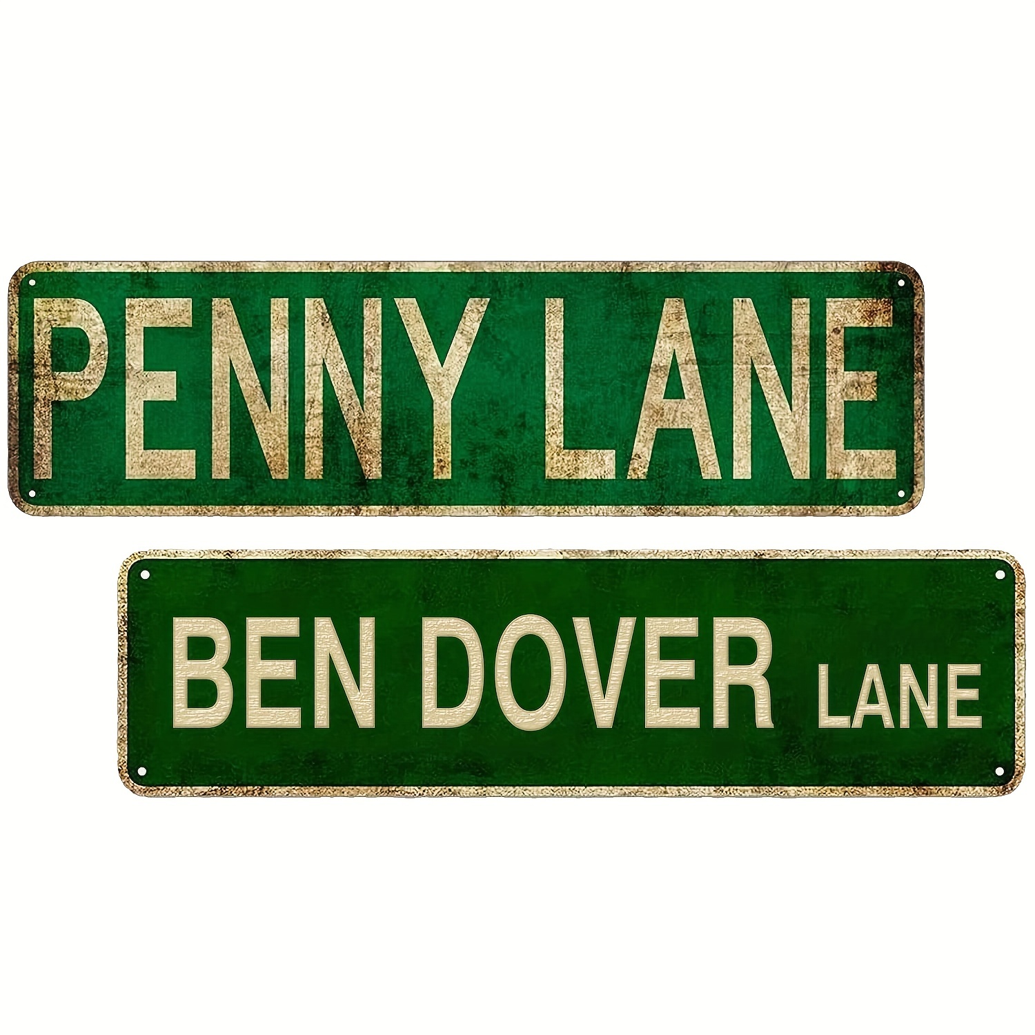 Pretty Metal Aluminum Sign Ben Dover Penny Party - Temu