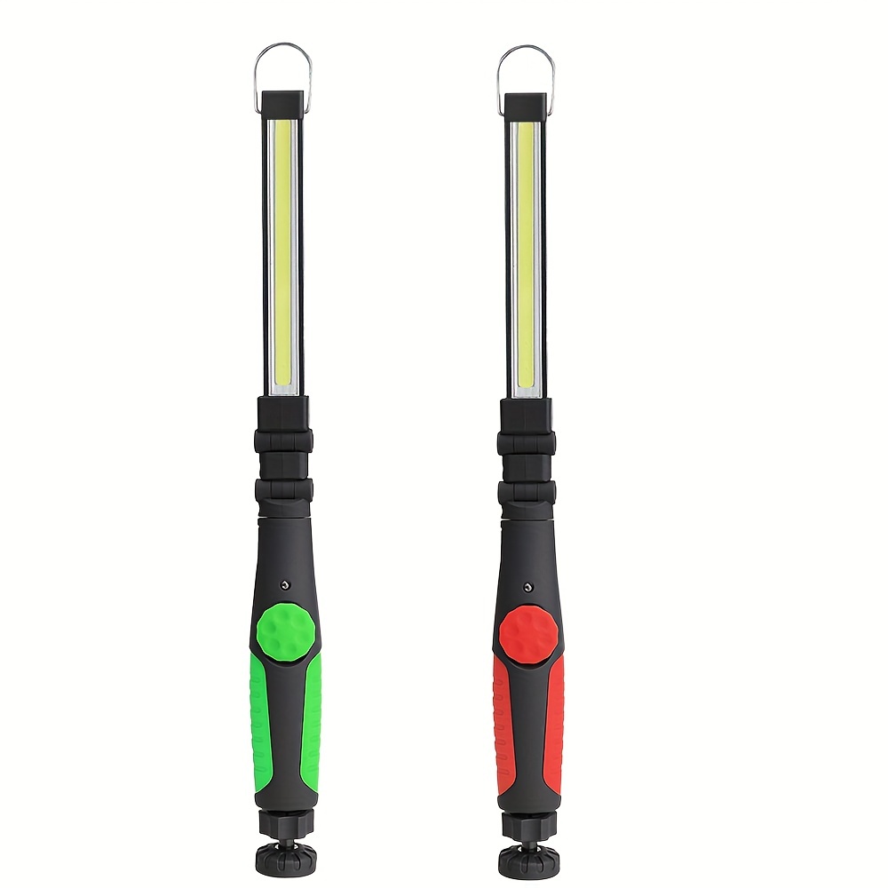 1pc Rechargeable Led Inspection Light Rotatable Cob Work Lights Magnetic  Base Garage Workshop Repairs - Sports & Outdoors - Temu