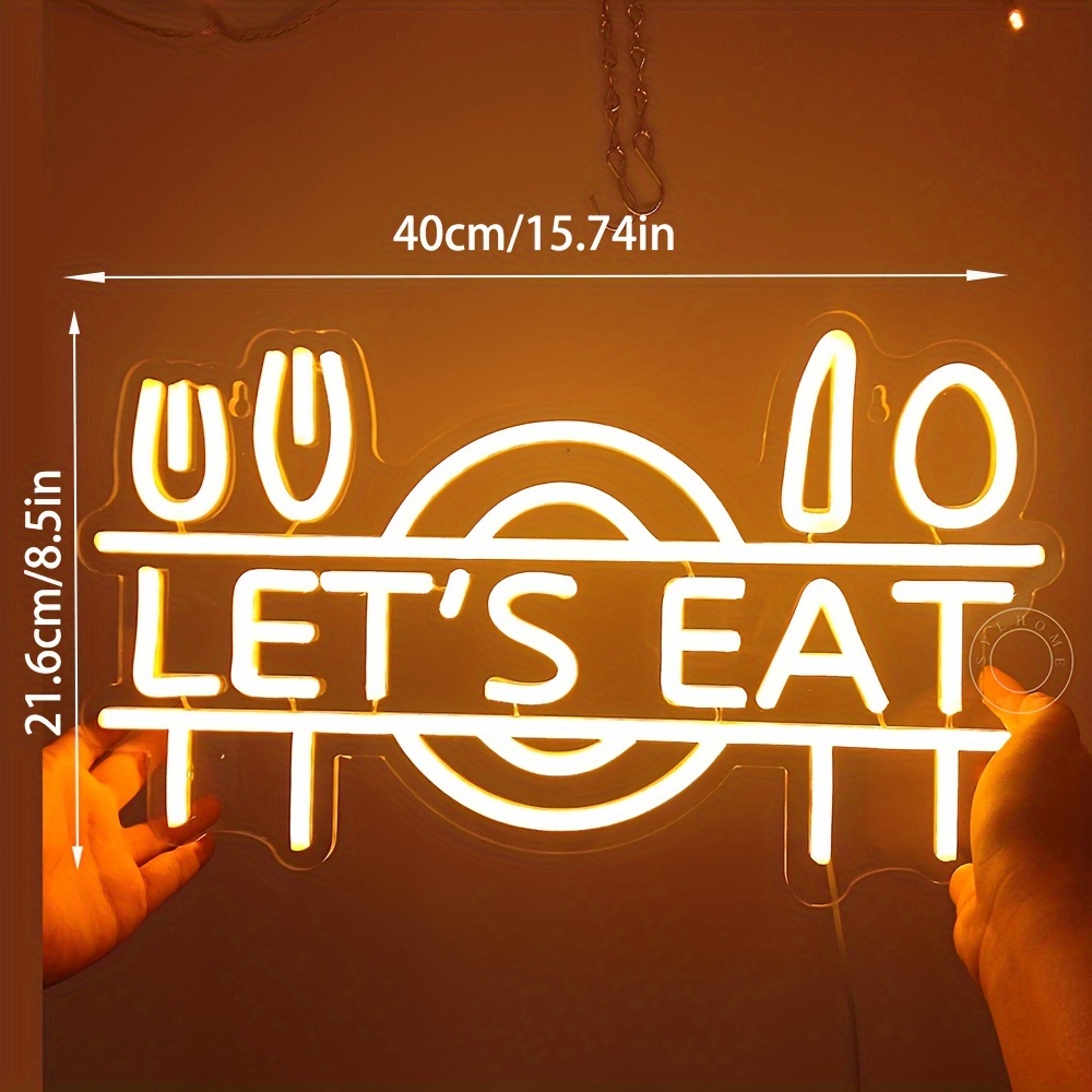 Rice Cooker LED Restaurant Neon Light Sign