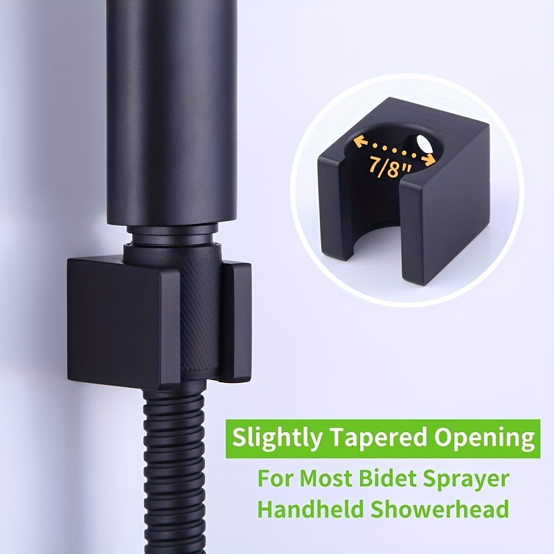 Handheld Shower Head Holder Angle Simple Brass Shower Handle - Temu Canada