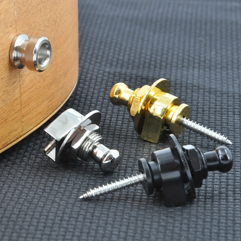 Guitar Strap Lock Pin Button with Icons/Symbols (MMU) par klarenc