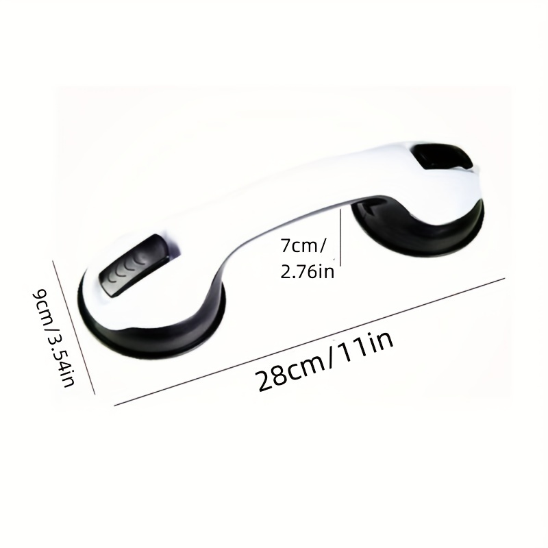 Suction Grab Bar Rail Bathroom Safety Handrail Non-slip Railing Bath Tools