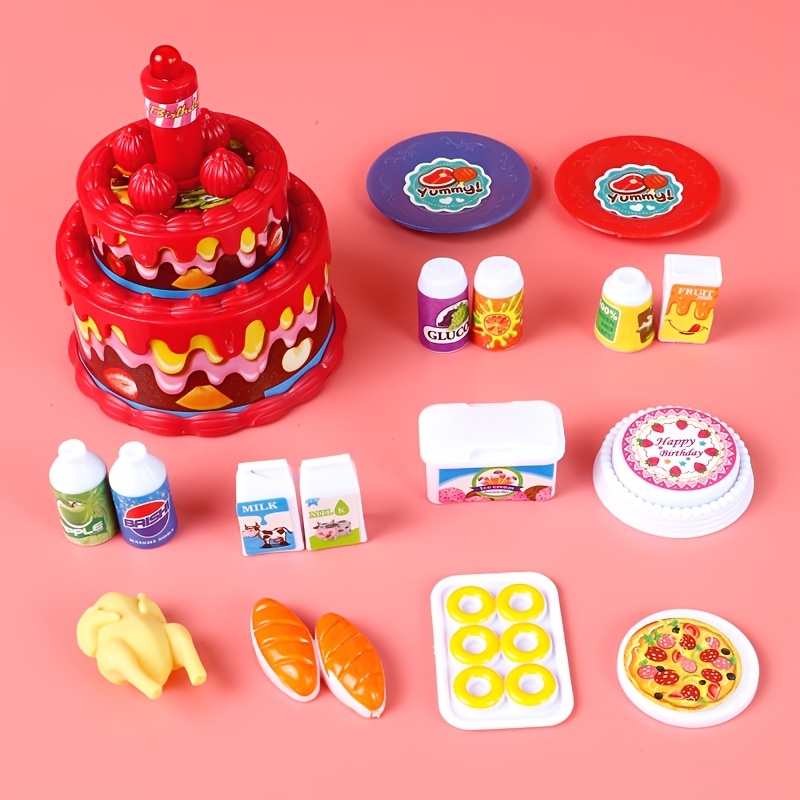Simulation Kitchen Toy Washing Machine Mini Kitchen Set Tableware Home  Appliances Play House Toy Set - Temu
