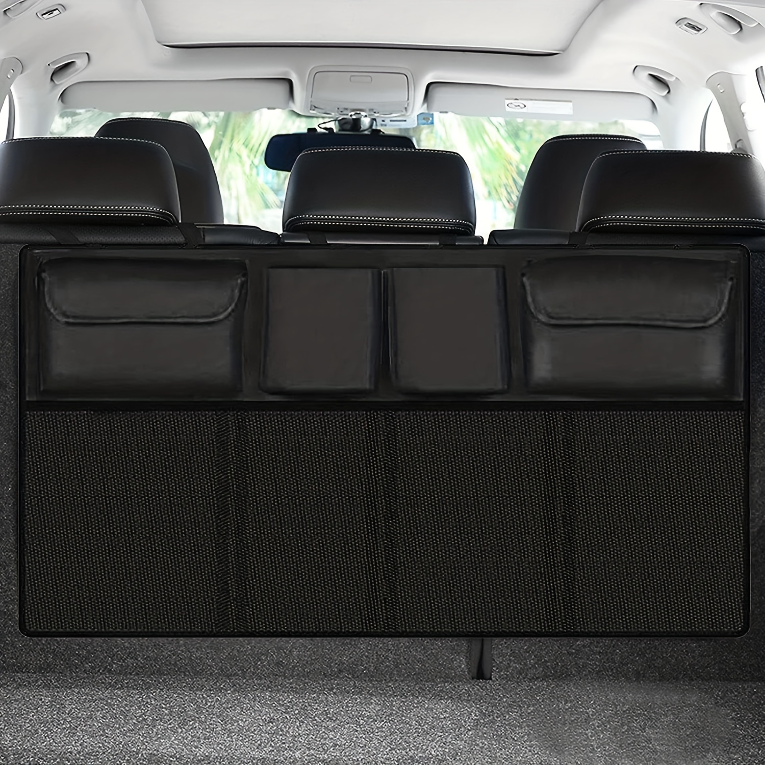 Car Trunk Hanging Organizer with 8 Large Storage Bags