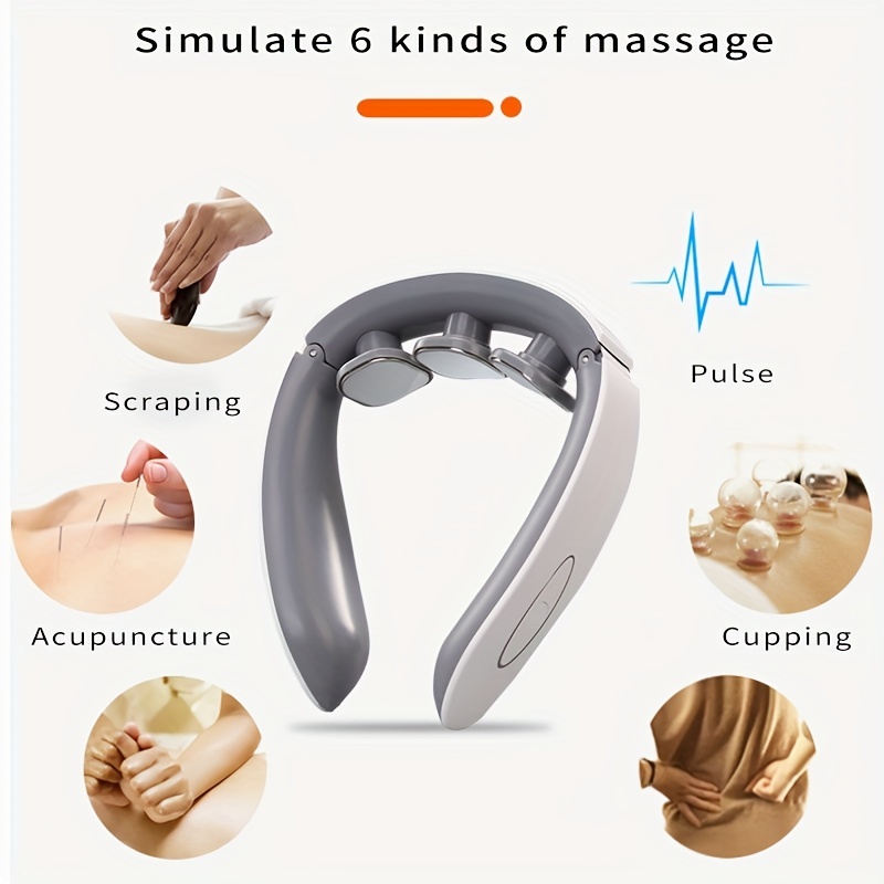 intelligent Neck Massager, Pulse Heating Physical Therapy