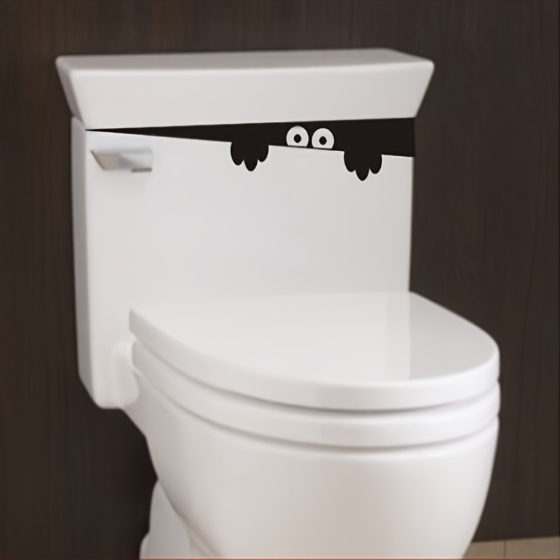 

Creative Toilet Stickers Toilet Toilet Self-adhesive Decoration Can Remove Wallpaper Stickers