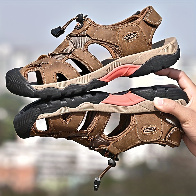 Girl's Cute Cartoon Sandals - Durable Non Slip Closed Toe Outdoor Hiking  Trekking Sandals For Comfy Beach Water Shoes In Spring & Summer - Temu  Australia