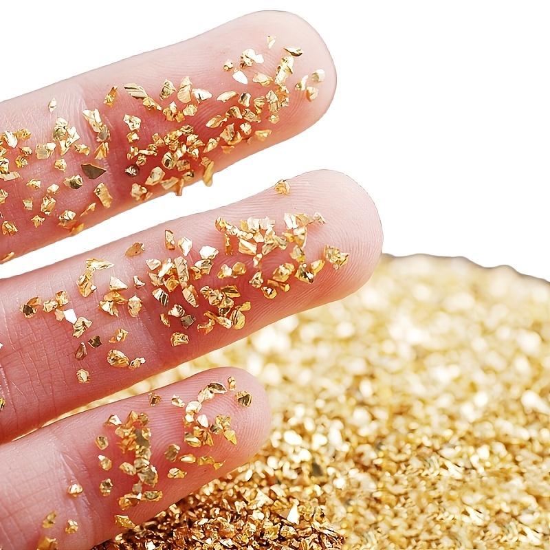 Metallic Crystal Chips Nail Sequins Flakes 10g Bag