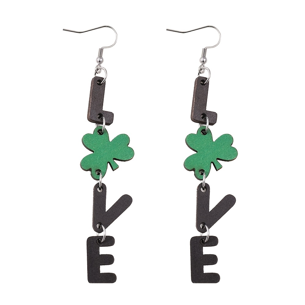 St Patricks Day Leaf Clover Lucky Shamrock Fortunate Clovers