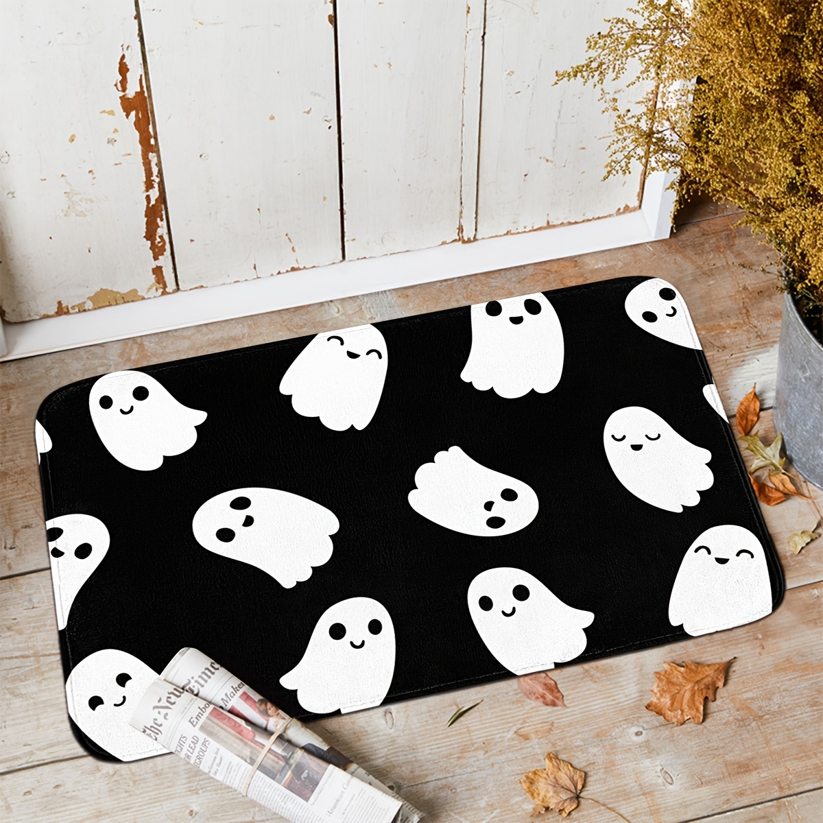 118.11 X 23.62 Anti-slip Kitchen Mat - Absorbent Bath & Laundry Floor Mat -  Washable Household Runner Rug For Hallway, Halloween Room Decor Goth,  Gothic Halloween Day Of The Dead - Temu