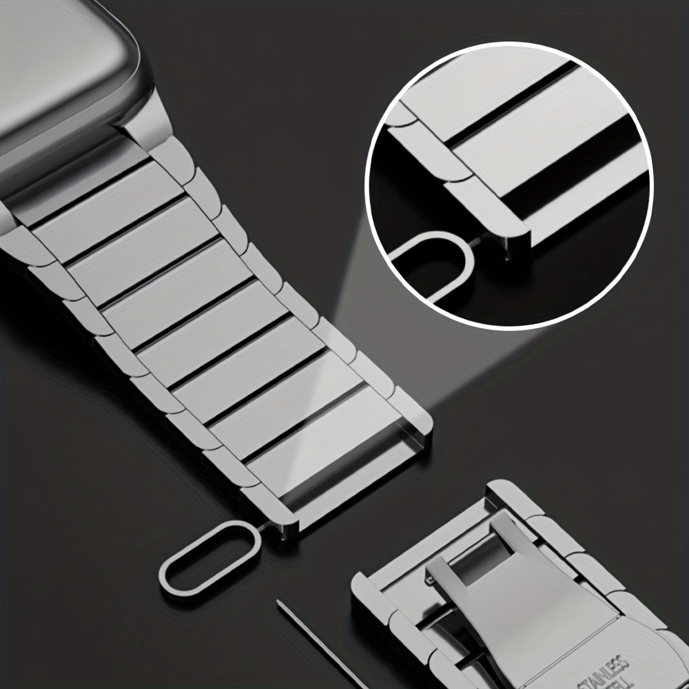 Luxury Stainless Steel Chain Bracelet For Apple Watch Ultra 49mm 8