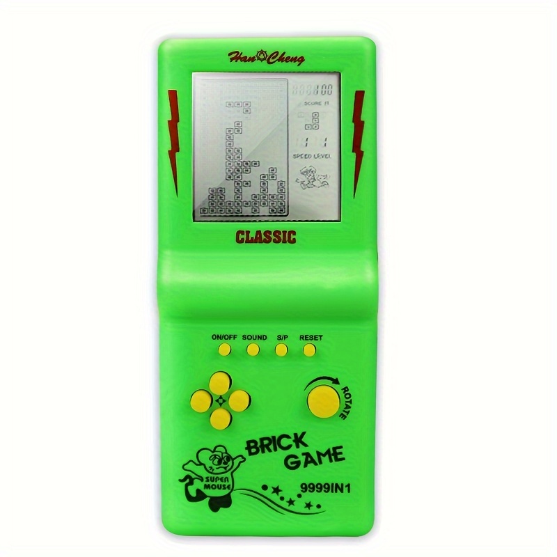 Portable Game Console BRICK GAME Joueurs De Jeux Portables Jouets  Électroniques De Poche Console De Jeu Classique Cadeau D'enfance - Temu  France