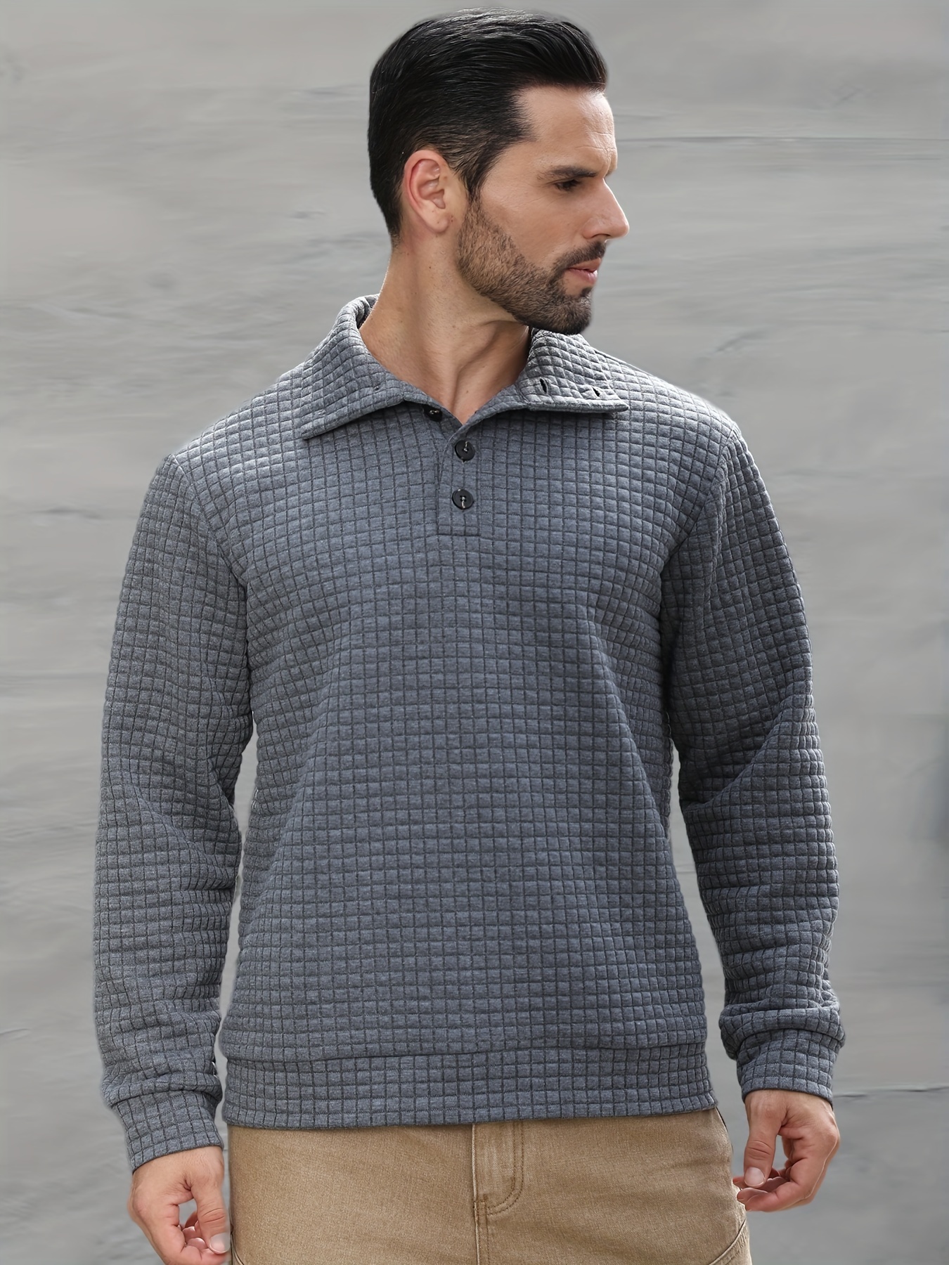 Plaid turtleneck outlet mens