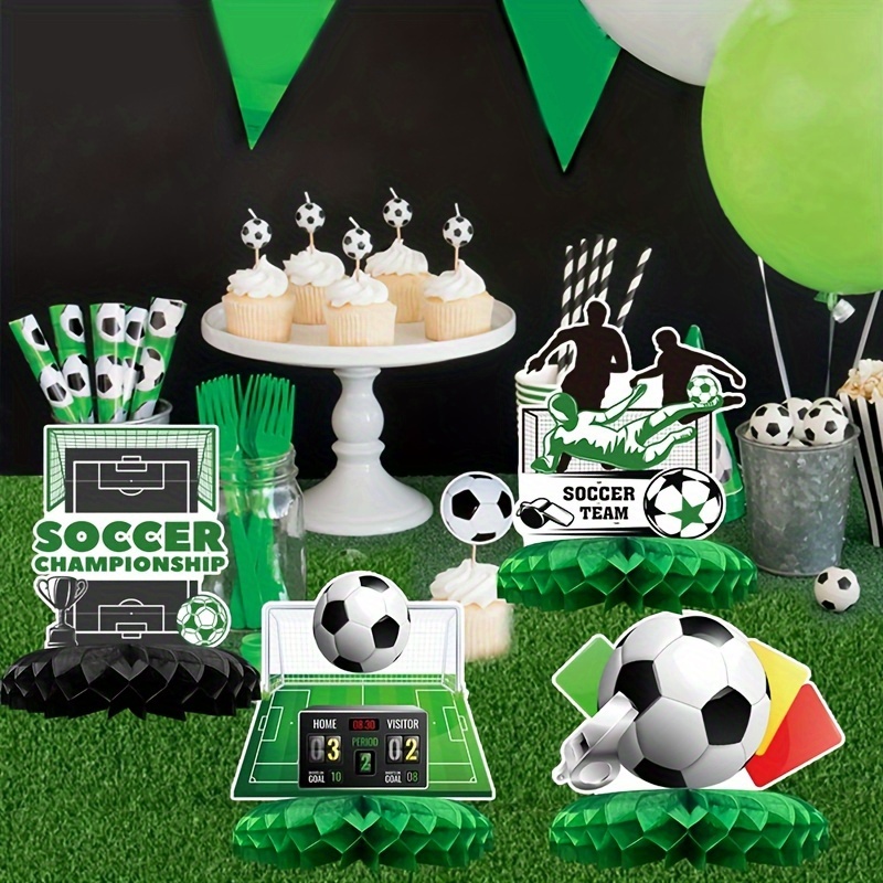 Centrotavola buon compleanno calcio >> Dolci e Decori