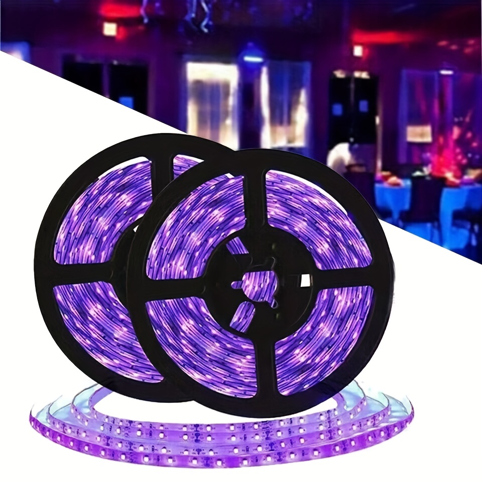 Kit de bande de lumière noire UV LED, lampe ultraviolette, lumière