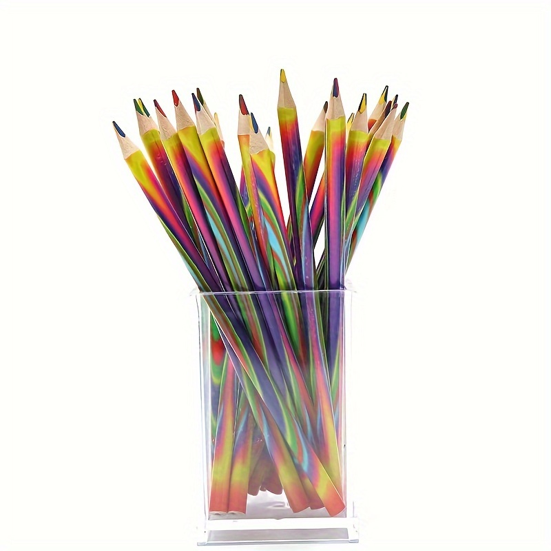 Rainbow Pencils Core (12 Colors) Colored Pencils For Adults - Temu