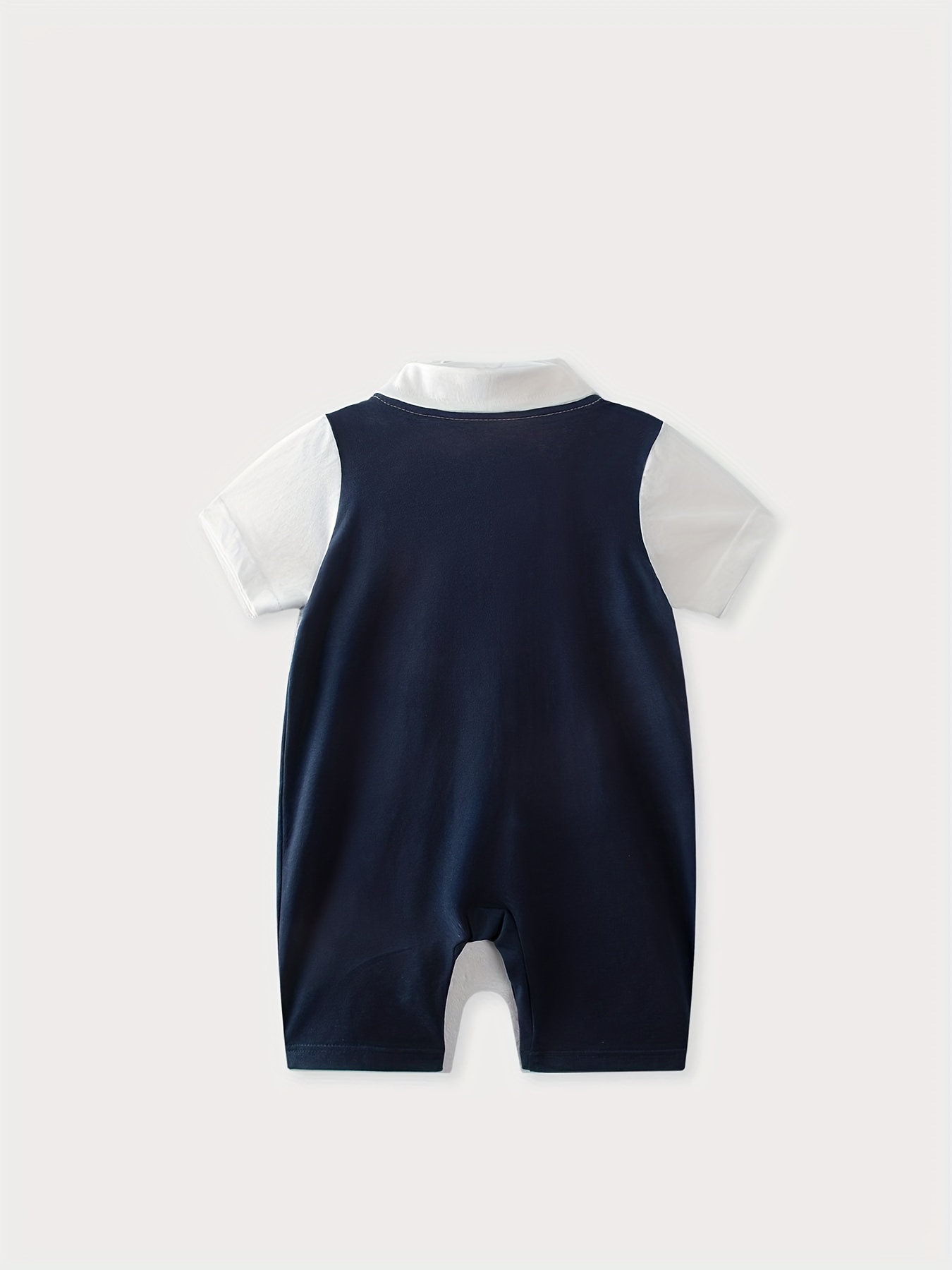  Baby Romper Polo Shirt Newborn Short Sleeve Onesie Overall  Jumpsuit Light Blue 6-9M/73 : Clothing, Shoes & Jewelry