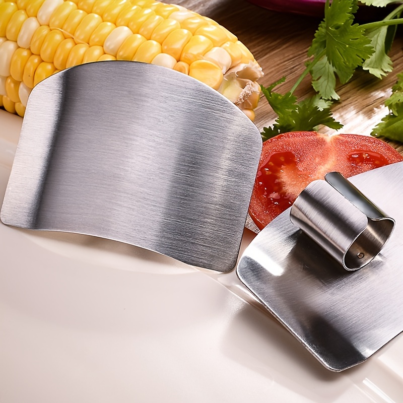 Chopping Finger Guard Stainless Steel Kitchen Finger Protector