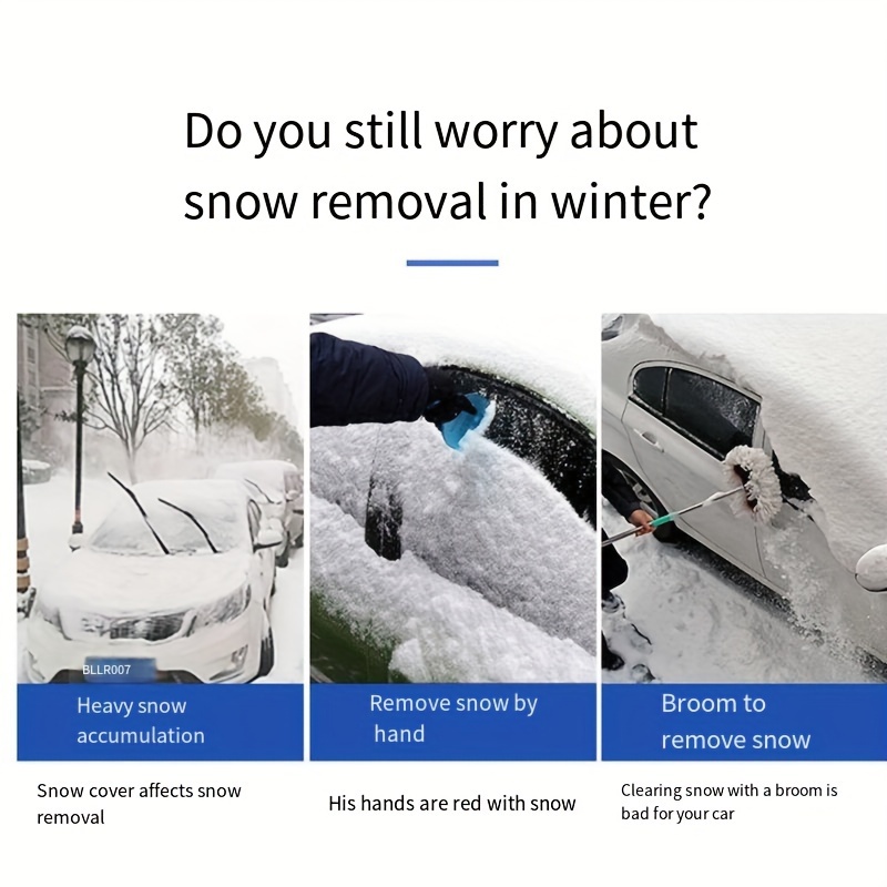 Snow Shovel Ice Shovel Snow Removal Defrosting Four in one - Temu