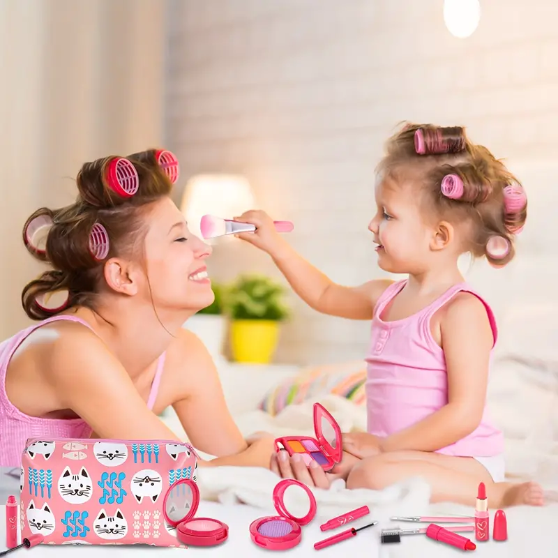 Kit De Maquillage Pour Enfants Pour Filles Jouet De - Temu France